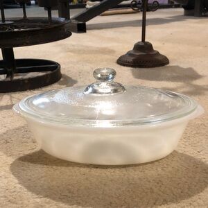Glass Serveware Dish with Lid